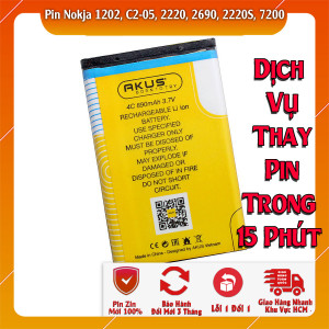 Pin Webphukien cho Nokia Akus Việt Nam 4C - 890mAh 
